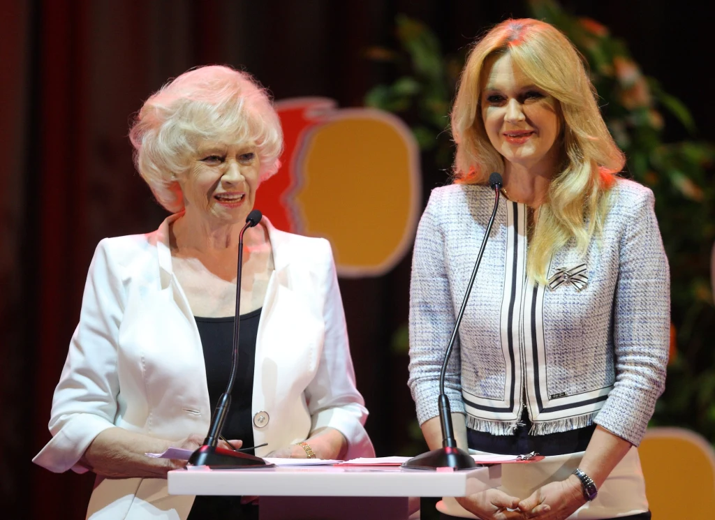 Grażyna Torbicka z mamą Krystyną Loską Grażyna Torbicka z mamą Krystyną Loską