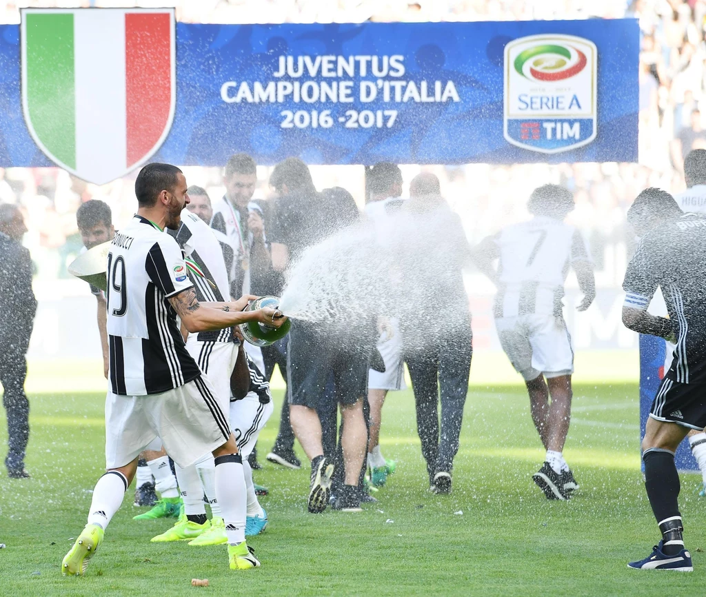 Radość piłkarzy Juventusu