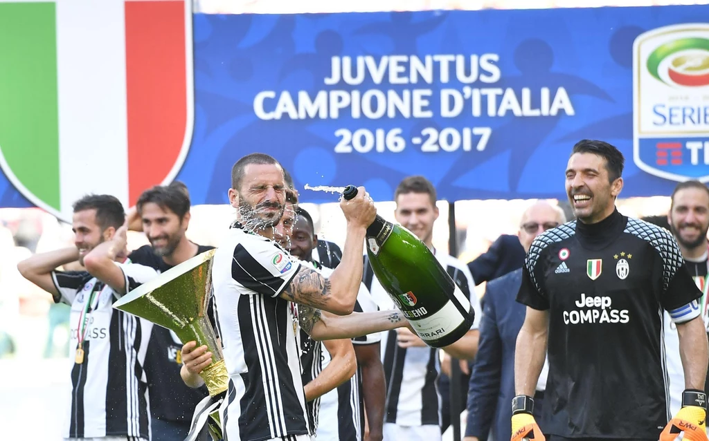 Radość piłkarzy Juventusu