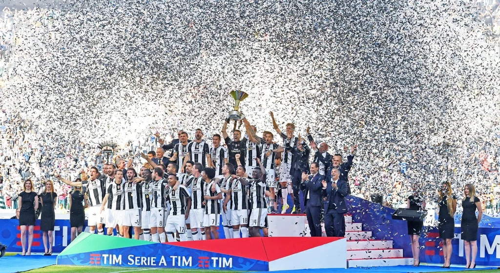 Radość piłkarzy Juventusu