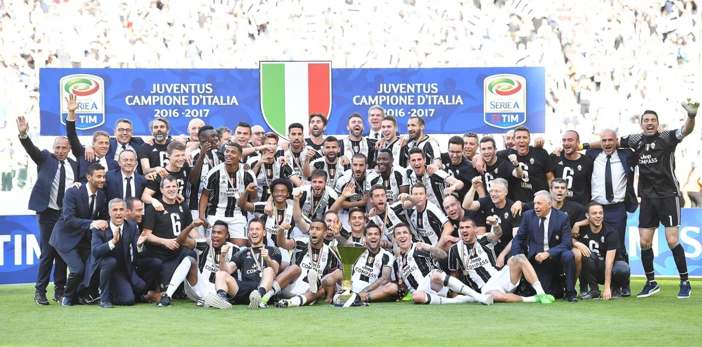 Radość piłkarzy Juventusu
