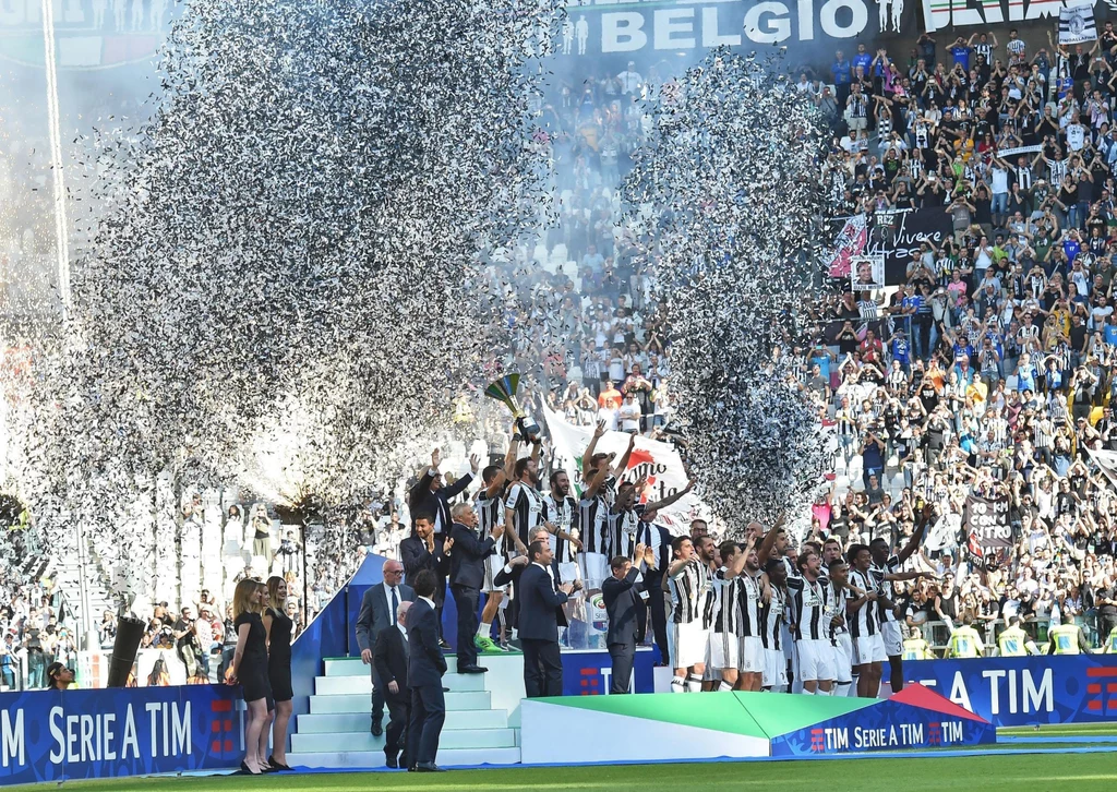 Radość piłkarzy Juventusu