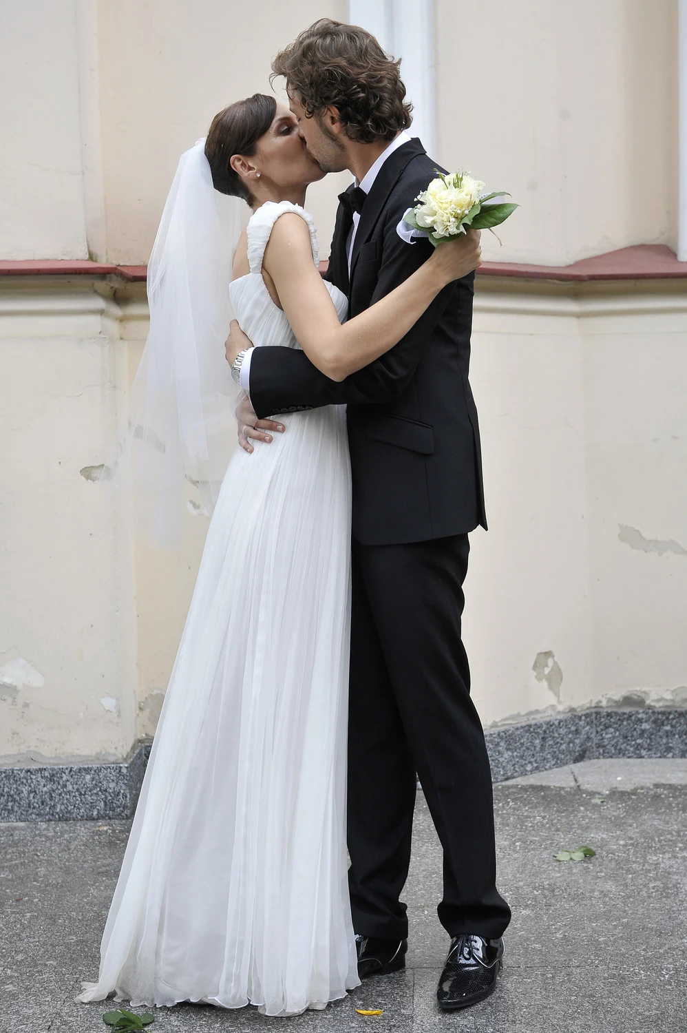 Jusis i Makowiecki w dniu ślubu, 2008 rok Jusis i Makowiecki w dniu ślubu, 2008 rok