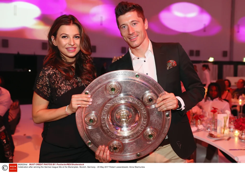 Anna i Robert Lewandowscy świętowali zdobycie tytułu Mistrza Niemiec przez Bayern Monachium