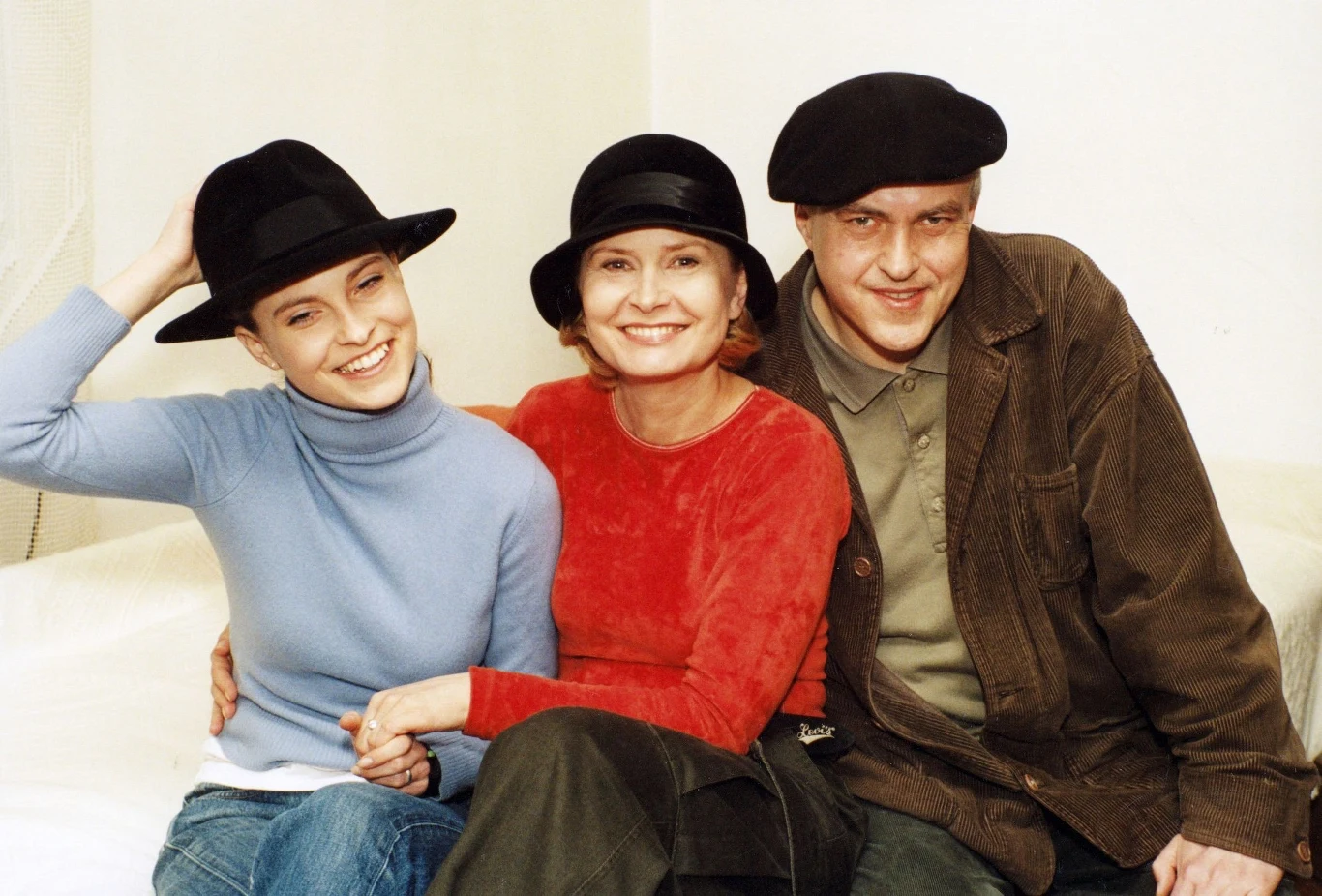 Barbara Bursztynowicz z córką (lata 90.) Barbara Bursztynowicz z córką (lata 90.)