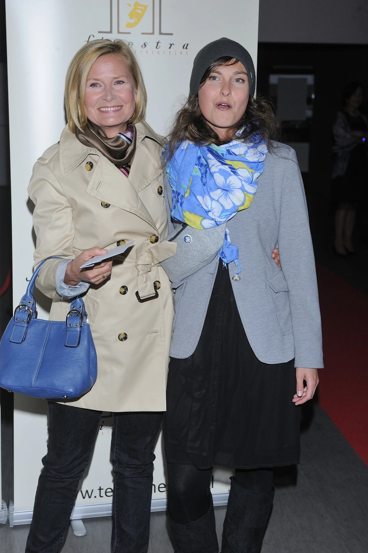 Barbara Bursztynowicz z córką Barbara Bursztynowicz z córką