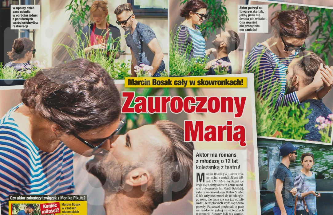 Zdjęcia Marcina Bosaka z koleżanką publikuje "Twoje Imperium"