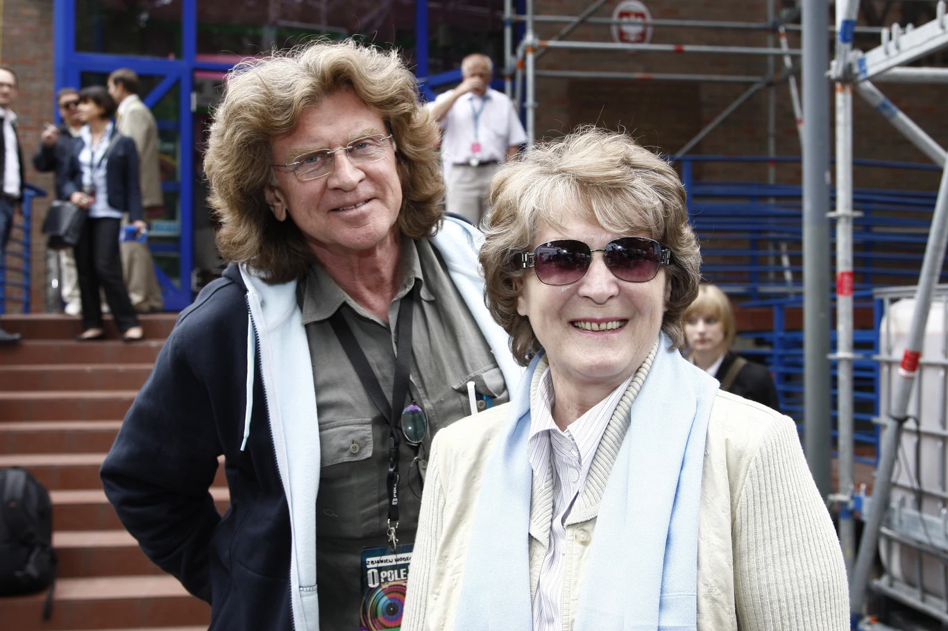 Zbigniew Wodecki z Ireną Santor Zbigniew Wodecki z Ireną Santor