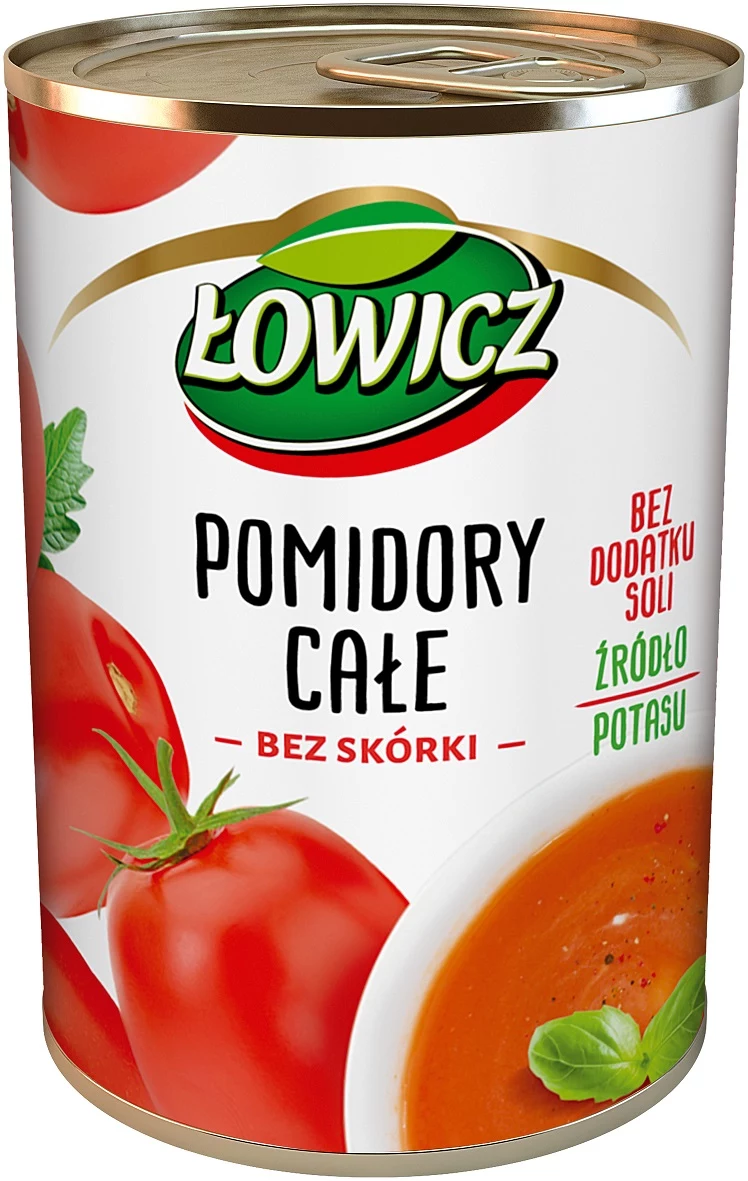 Pomidory Łowicz w puszce Pomidory Łowicz w puszce