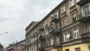 Kamienica przy ulicy Lubartowskiej, w której zawalił się strop