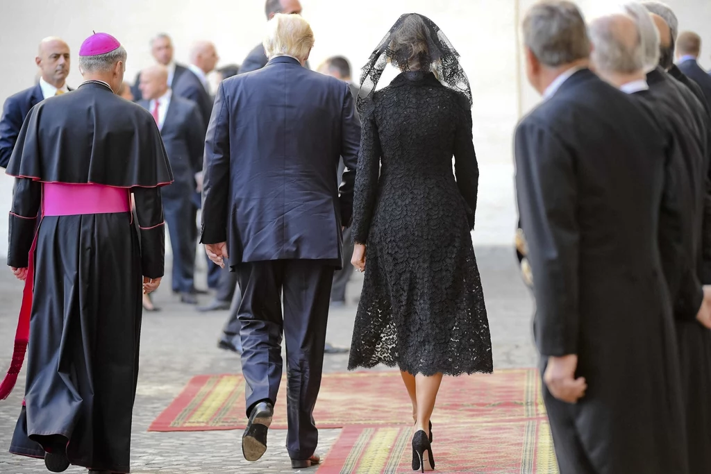Melania Trump na audiencji u papieża Franciszka Melania Trump na audiencji u papieża Franciszka