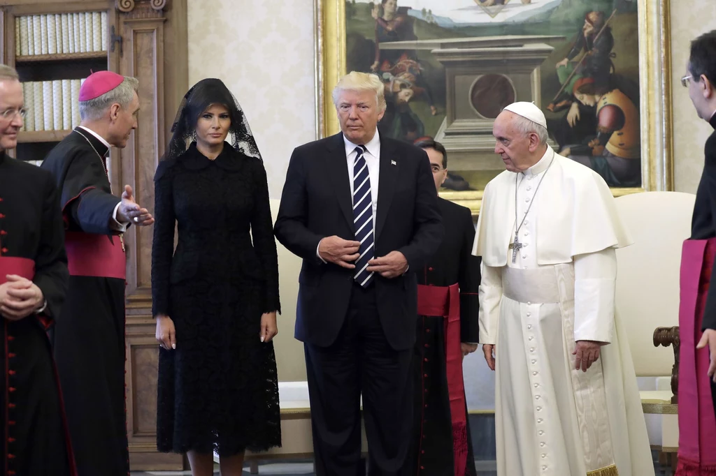 Melania Trump na audiencji u papieża Franciszka Melania Trump na audiencji u papieża Franciszka