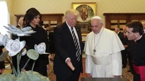 Melania Trump na audiencji u papieża Franciszka