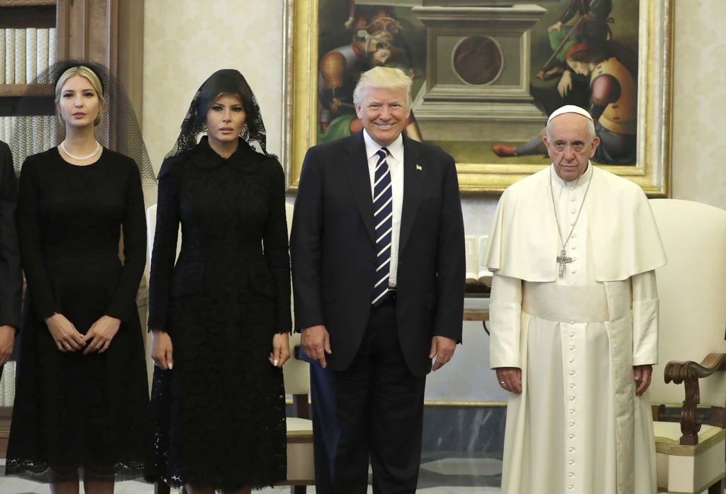 Melania Trump na audiencji u papieża Franciszka Melania Trump na audiencji u papieża Franciszka