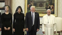 Melania Trump na audiencji u papieża Franciszka