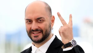 Kiryłł Sieriebrennikow podczas ubiegłorocznego festiwalu w Cannes, gdzie pokazywany był jego film "Uczeń"