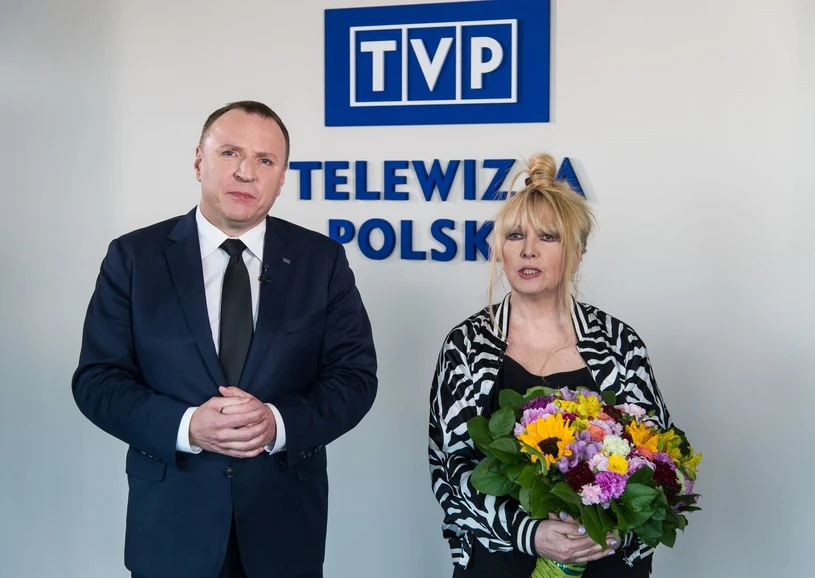 Maryla Rodowicz i Jacek Kurski