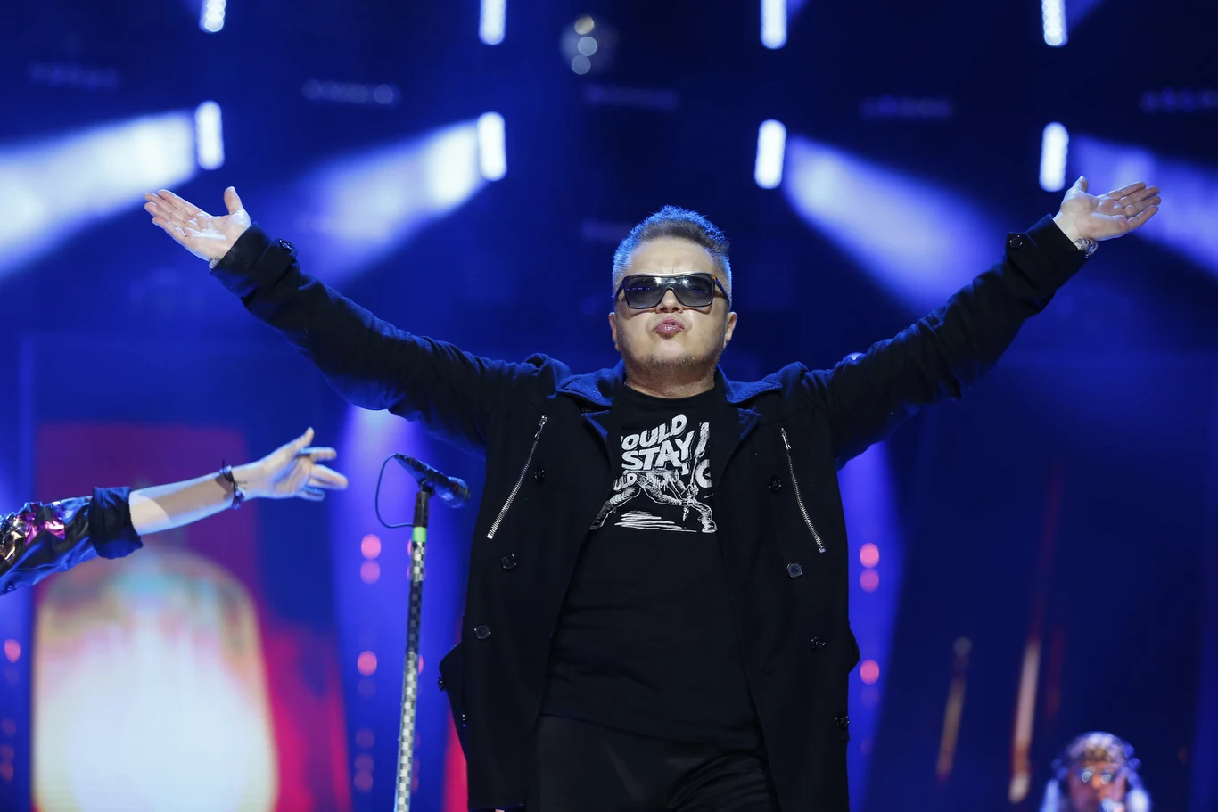 Muniek Staszczyk na Polsat SuperHit Festival 2017 Muniek Staszczyk na Polsat SuperHit Festival 2017