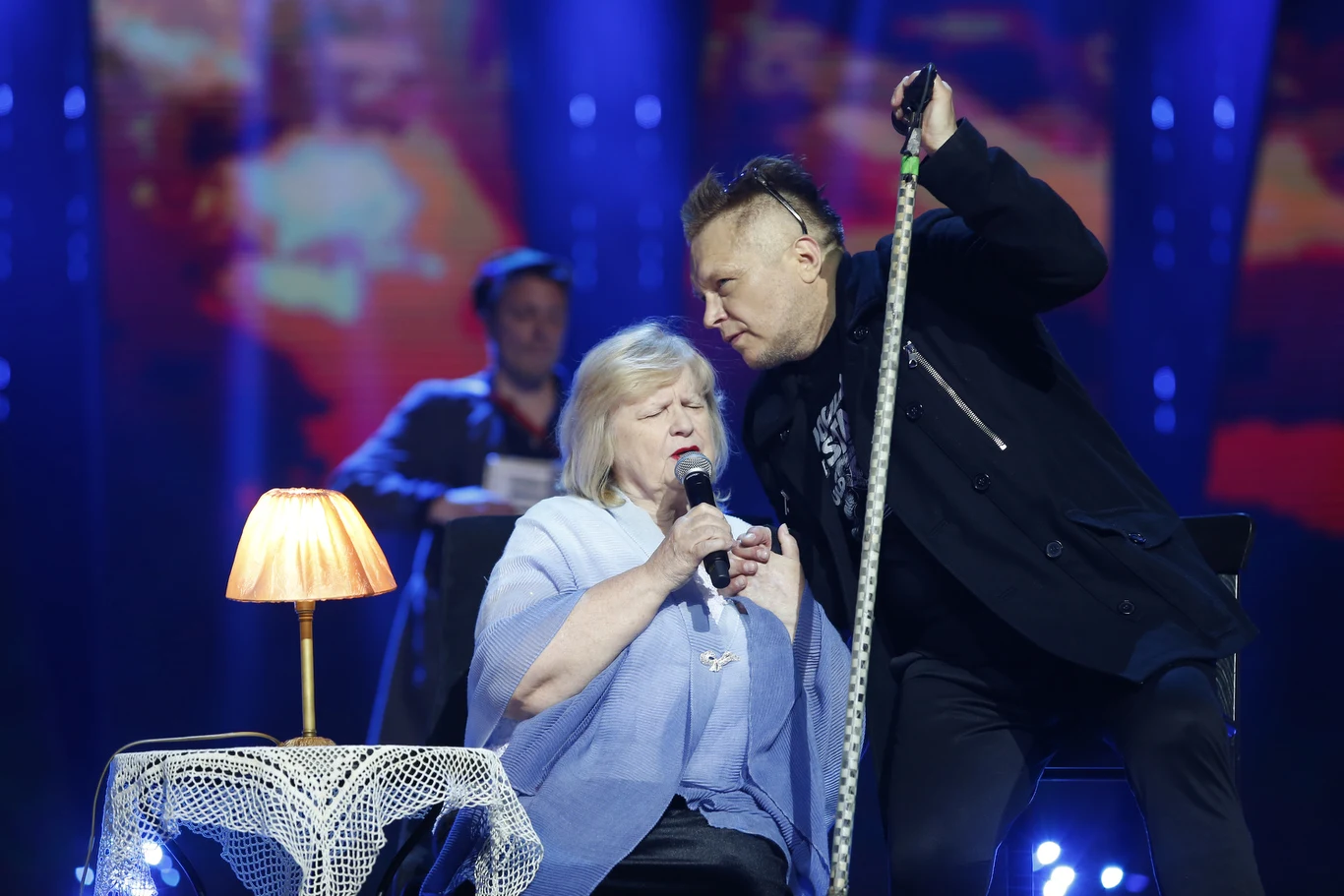 Muniek Staszczyk i Stanisława Celińska Muniek Staszczyk i Stanisława Celińska