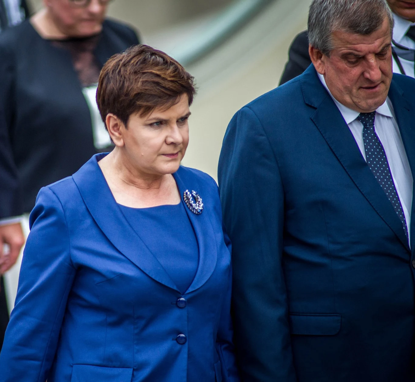 Beata Szydło z mężem Edwardem Beata Szydło z mężem Edwardem
