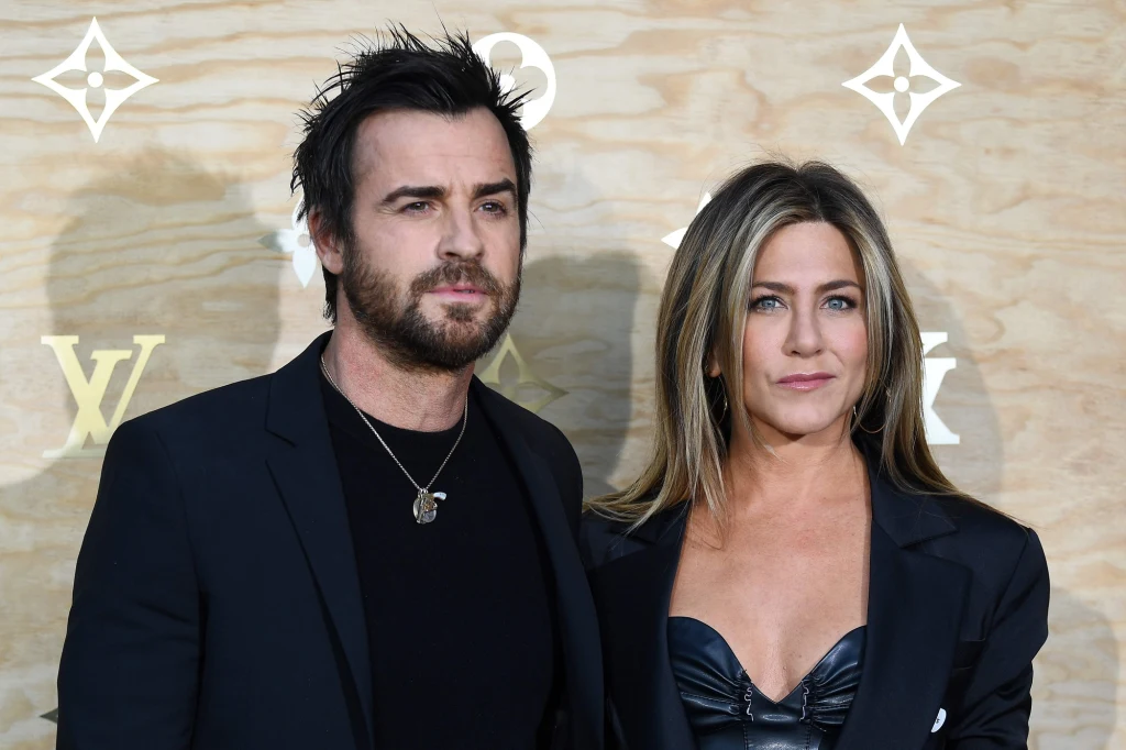 Jennifer Aniston i jej mąż Justin Theroux  Jennifer Aniston i jej mąż Justin Theroux