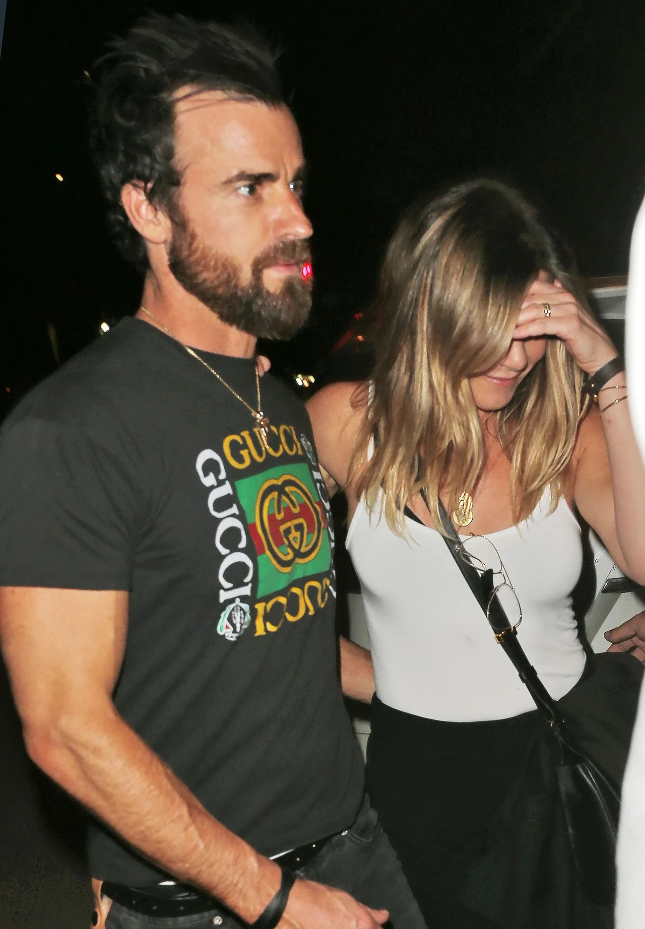 Jennifer Aniston i jej mąż Justin Theroux  Jennifer Aniston i jej mąż Justin Theroux