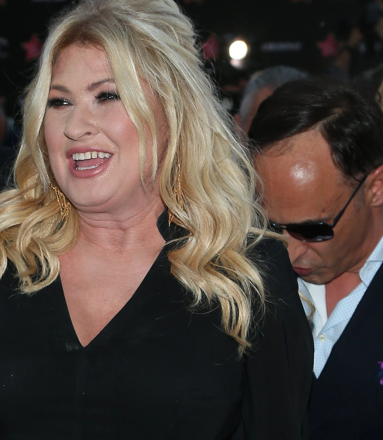 Beata Kozidrak z mężczyzną Beata Kozidrak z mężczyzną