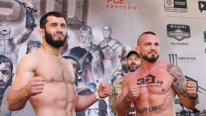 Mamed Chalidow (z lewej) i Borys Mańkowski