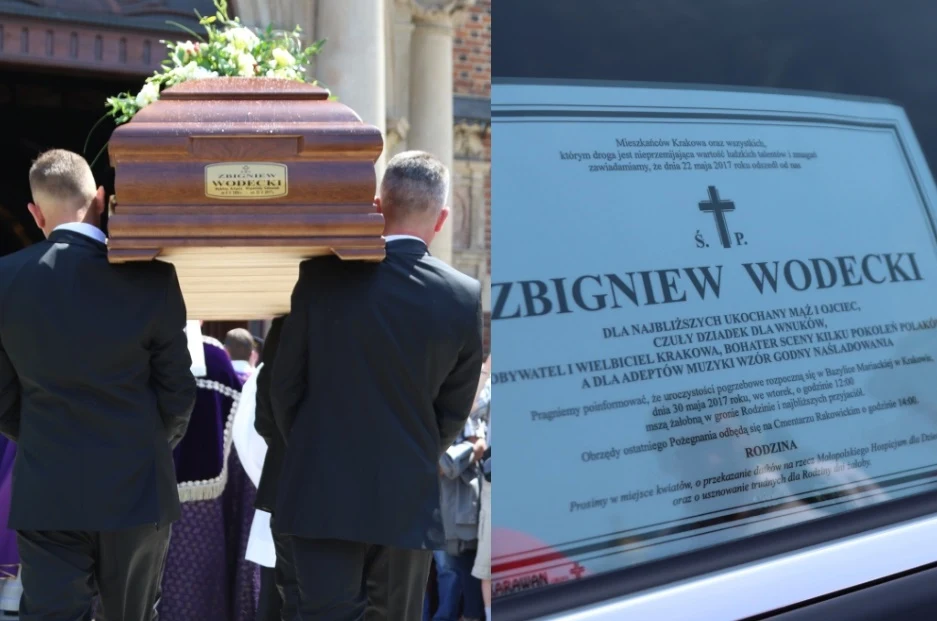 Pogrzeb Zbigniewa Wodeckiego