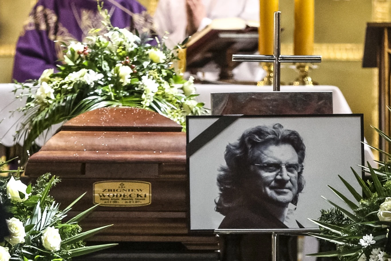 Uroczystości pogrzebowe Zbigniewa Wodeckiego Uroczystości pogrzebowe Zbigniewa Wodeckiego