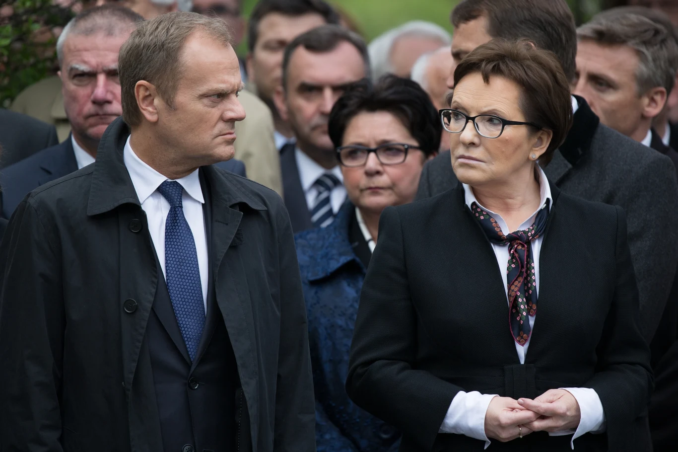 Donald Tusk i Ewa Kopacz Donald Tusk i Ewa Kopacz