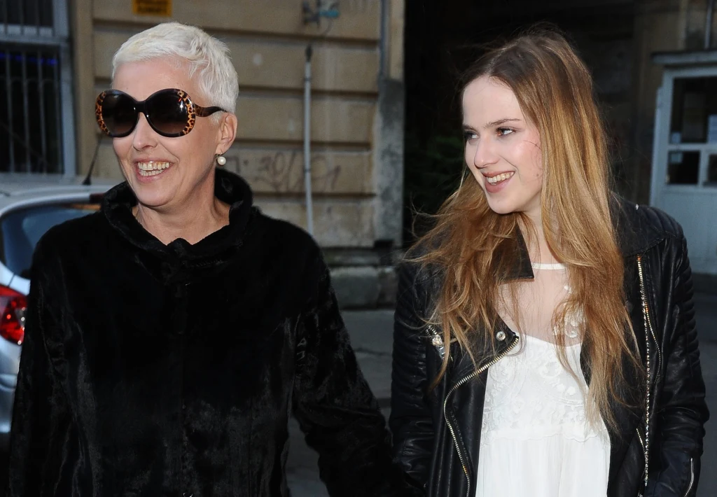 Ewa Telega z córką Ewa Telega z córką