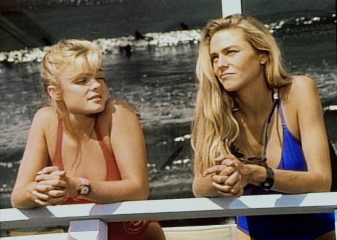 "Słoneczny patrol": Erika Eleniak, Shawn Weatherly