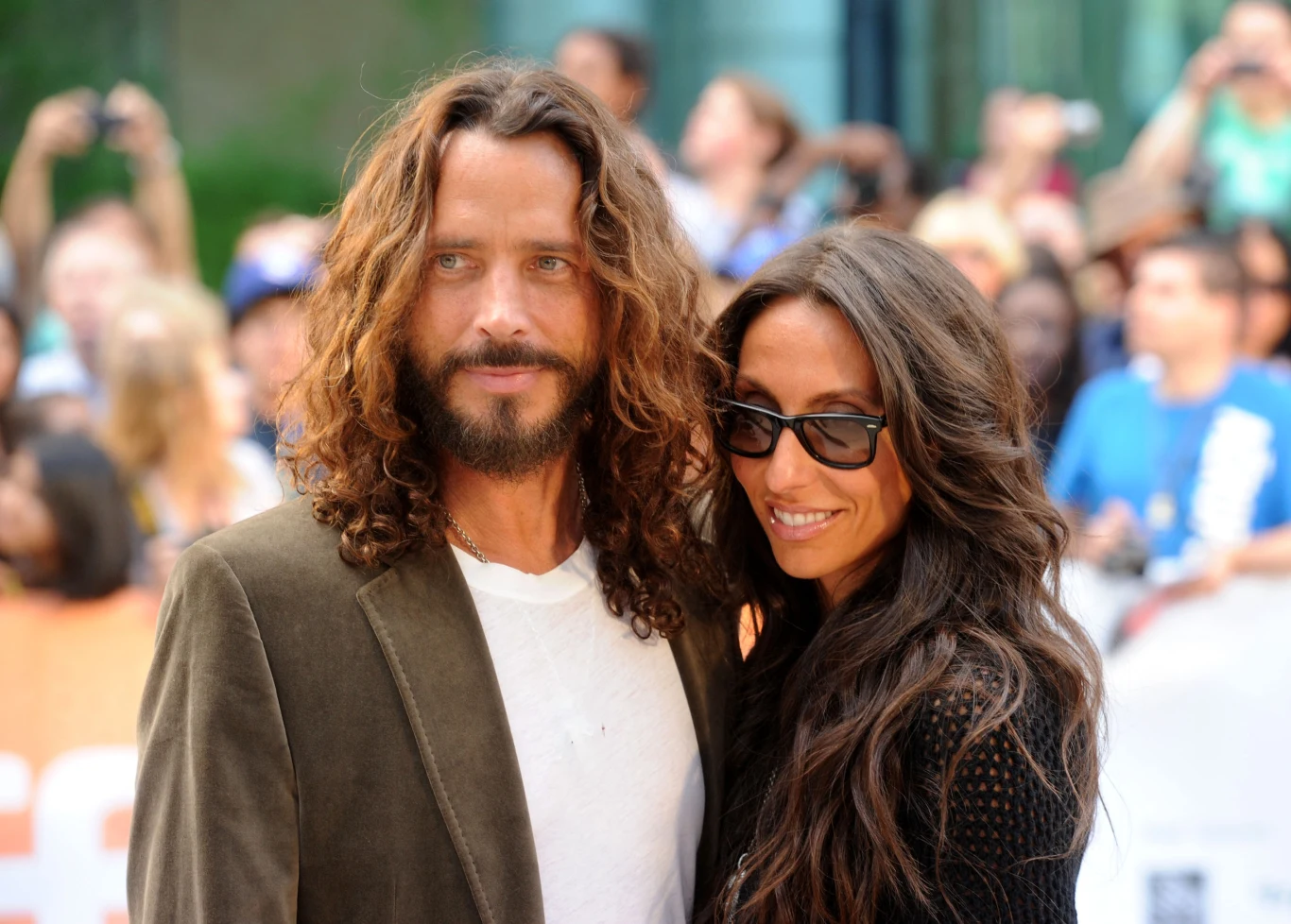 Chris Cornell i jego żona Vicky Chris Cornell i jego żona Vicky