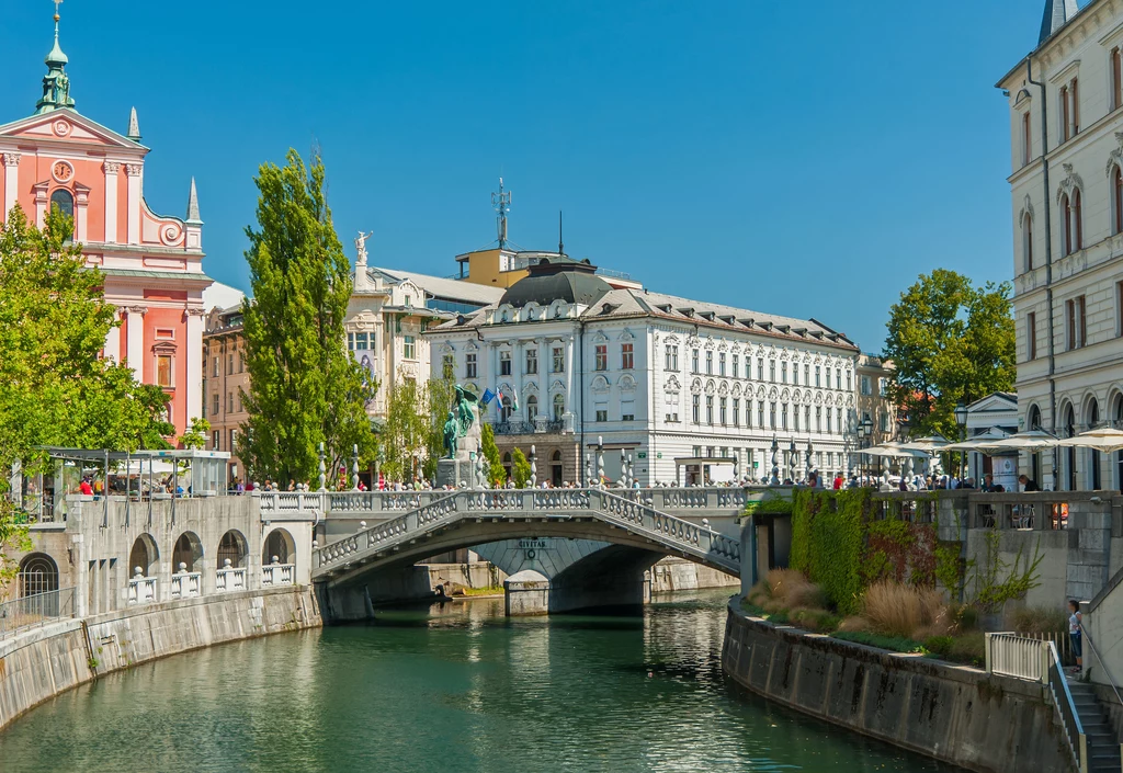 Lublana to miejsce w sam raz na romantyczną wycieczkę