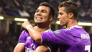 Cristiano Ronaldo (z prawej) i Casemiro zdobyli bramki dla Realu