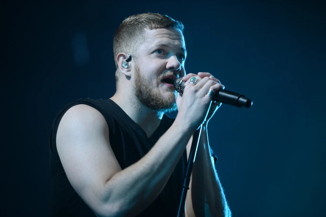 Dan Reynolds z Imagine Dragons na Orange Warsaw Festival 2017 Dan Reynolds z Imagine Dragons na Orange Warsaw Festival 2017