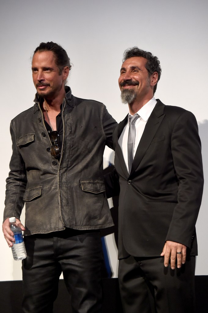 Chris Cornell i Serj Tankian we wrześniu 2016 r.