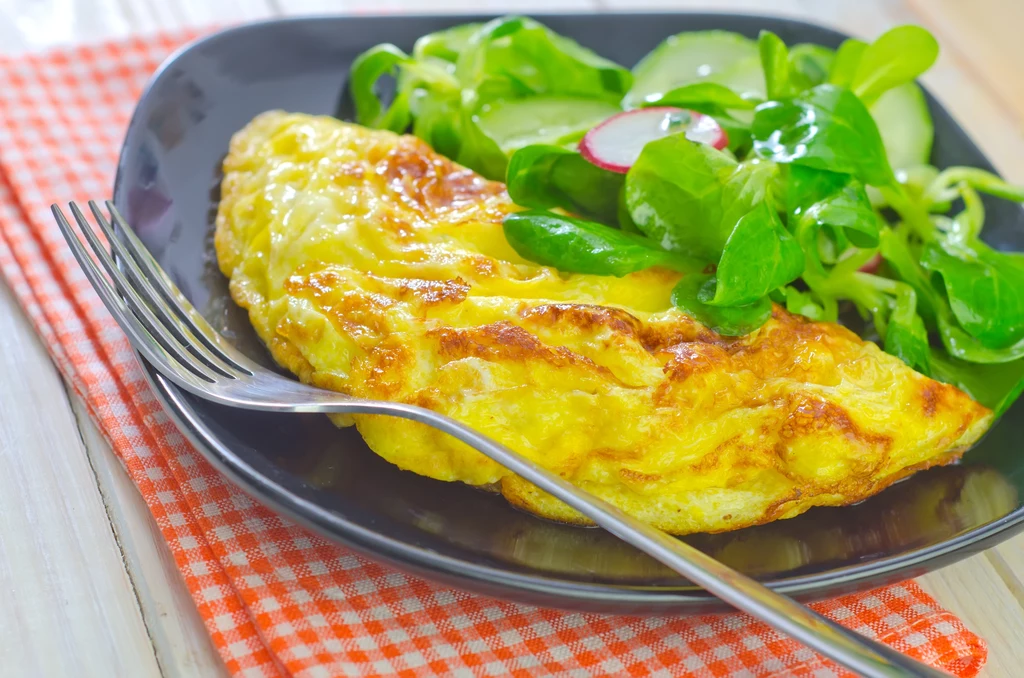 Warzywny omlet z jogurtem Warzywny omlet z jogurtem