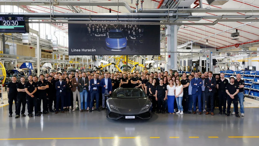 8 tys. sztuk Lamborghini Huracan 8 tys. sztuk Lamborghini Huracan
