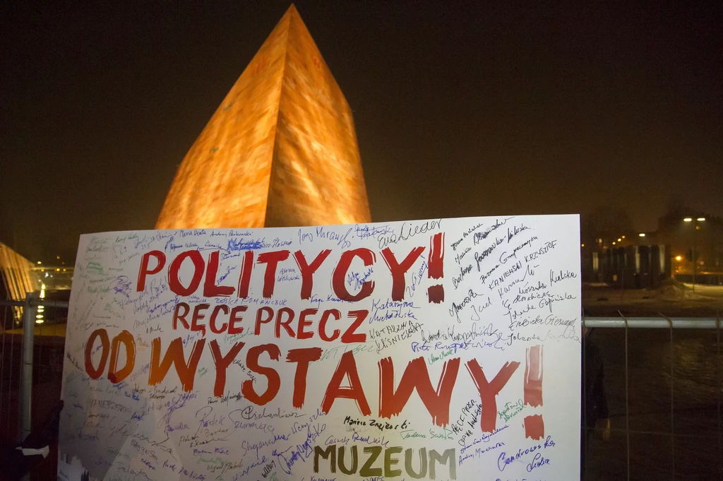 Decyzje polityków PiS w sprawie muzeum wywołały wiele protestów