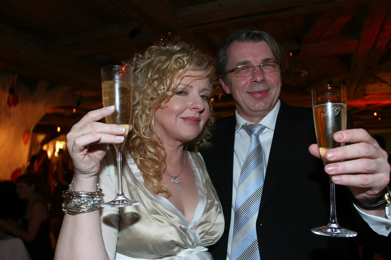 Magda Gessler i Waldemar Kozerawski Magda Gessler i Waldemar Kozerawski