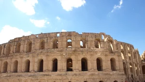 Najlepiej zachowany rzymski amfiteatr. Nie w Rzymie, a w Tunezji