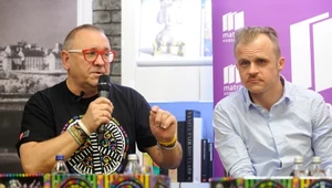 Jurek Owsiak i Piotr Rogucki