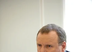 Prezes TVP Jacek Kurski podczas posiedzenia sejmowej komisji kultury i środków przekazu