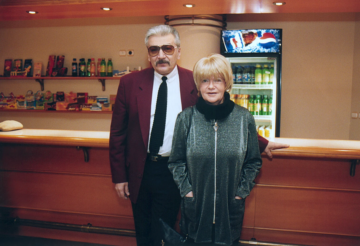 Wojciech Karolak i Maria Czubaszek