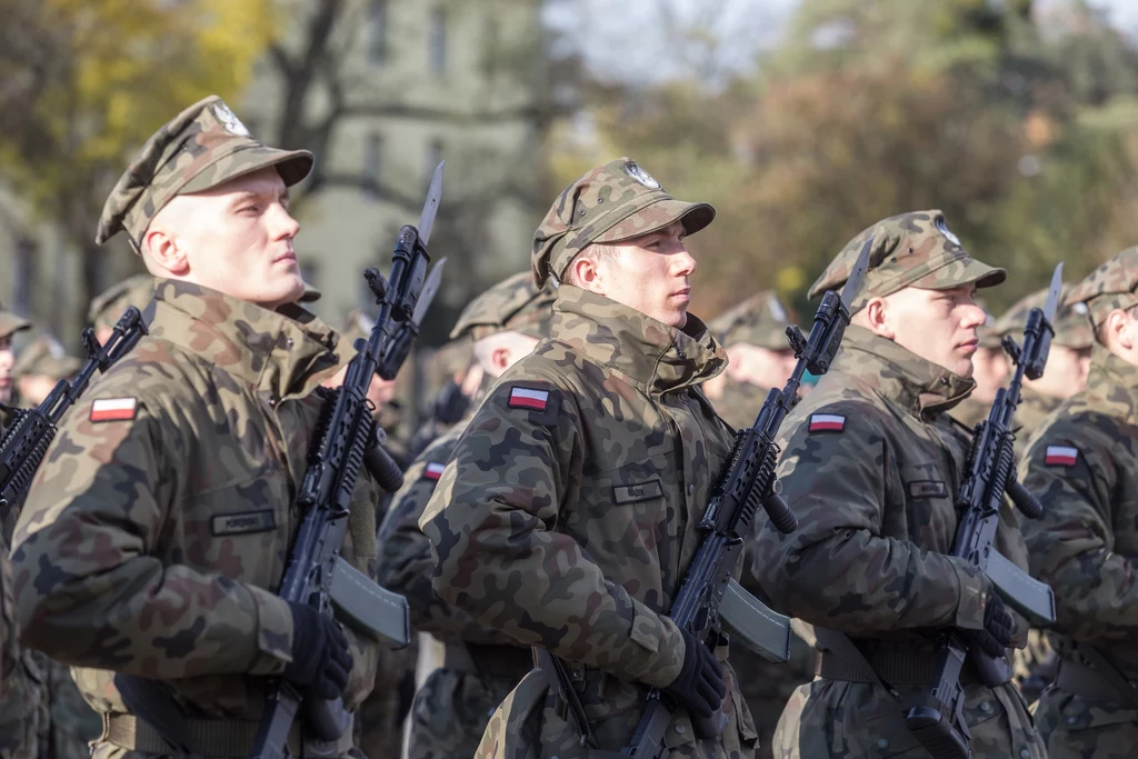 Pierwsza przysięga żołnierzy Wojsk Obrony Terytorialnej we Wrocławiu