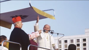 Jan Paweł II podczas pielgrzymki do Polski w 1979 roku