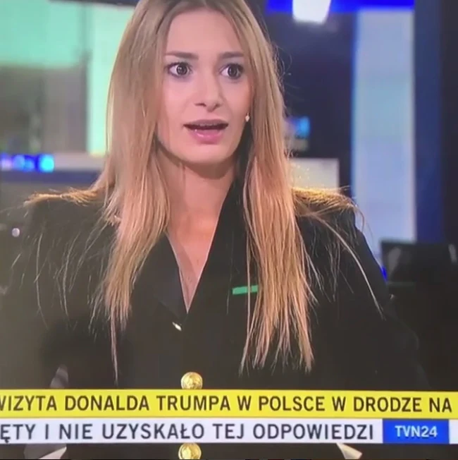 Jessica była zaskoczona, gdy dziennikarz powiedział jej, że już jest na wizji