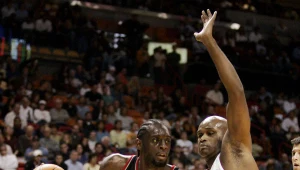 Darius Miles (z lewej) bronił barw m.in. Portland Trail Blazers